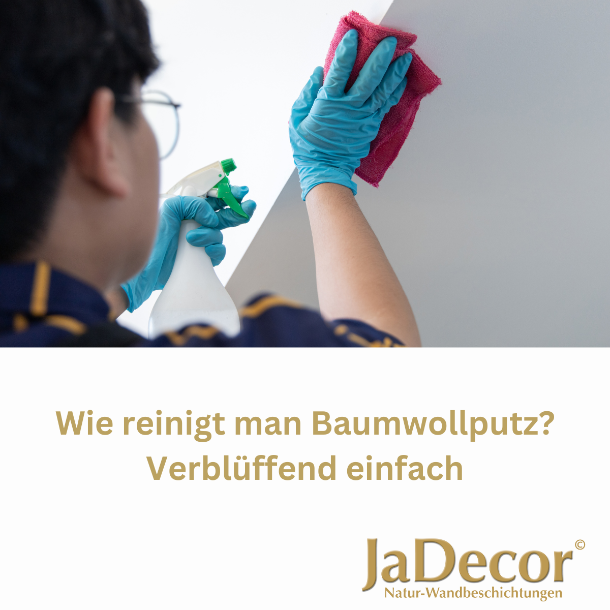 Wie reinigt man Baumwollputz?