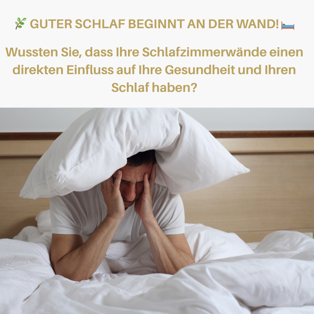Gesundes Raumklima im Schlafzimmer – Wände richtig renovieren mit Sajade Baumwollputz