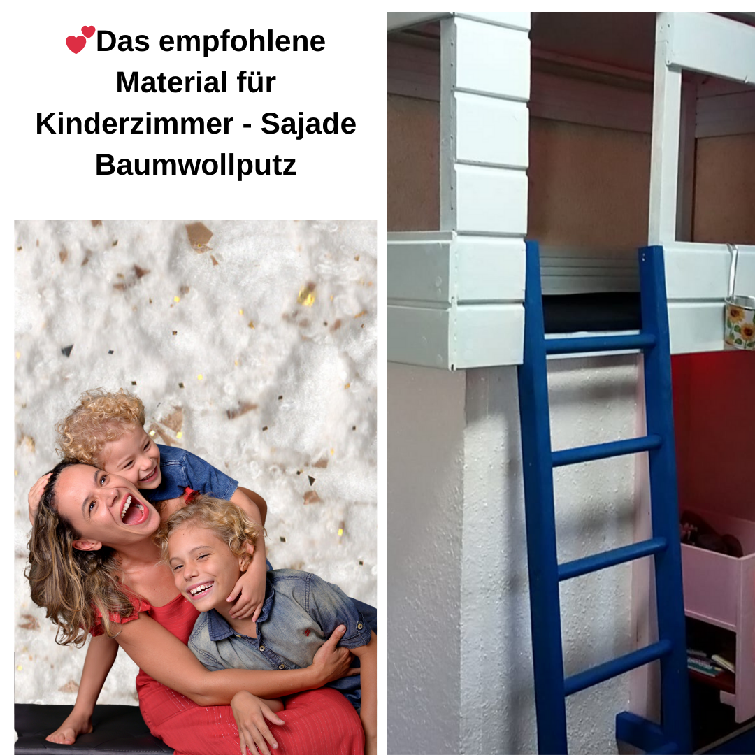 Die Vorteile von Baumwollputz im Kinderzimmer