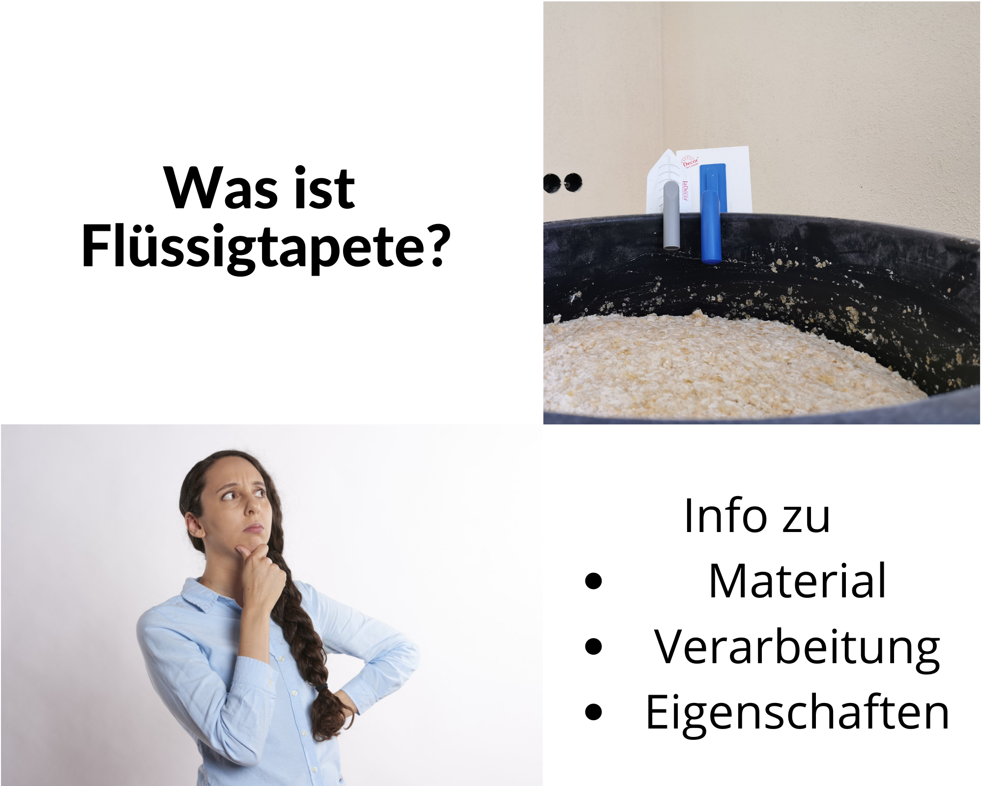 Was ist Flüssigtapete?