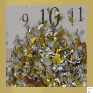 Glimmer Glitzer Gold/Silber kräftig