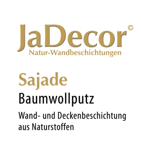 Sajade Baumwollputz von JaDecor Logo